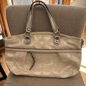 Branch new beige Coach purses 10x16